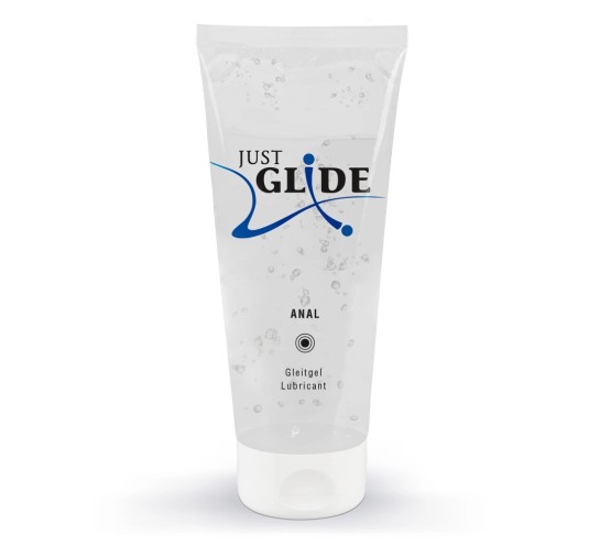 Just Glide - Analny Lubrykant Nawilżający Na Bazie Wody 200 ml